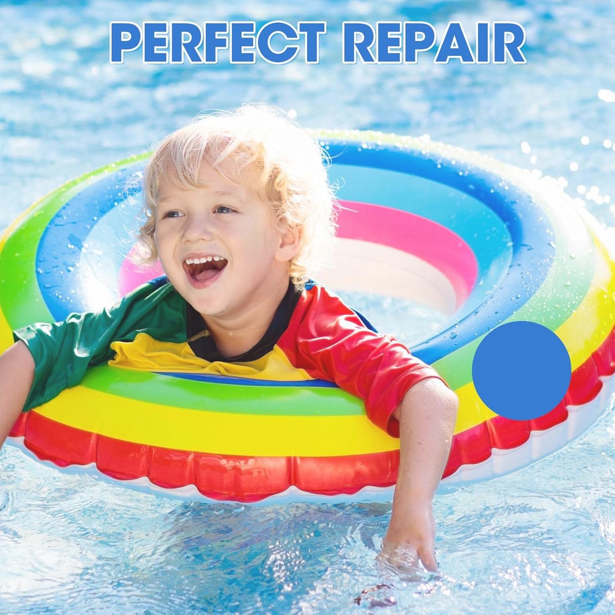 Reparatieset voor Zwembad - Zelfklevende Waterdichte Pleisters en Onderwater Reparatiematerialen