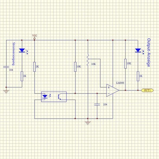 Snelheidsmeter module met IR optische koppeling - 10 stuks, geschikt ...