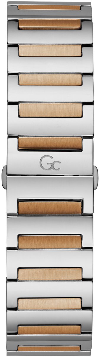 Gc Gc Airborne Quartz Analog Zilver Toon Rose Goud Toon Case: 100% Stainless Steel | Armband: 100% Stainless Steel 39 Z16002G2MF