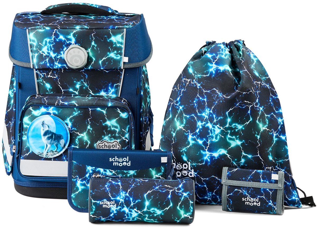 School-Mood Champion Maxx schooltassenset 6-delig model 2026