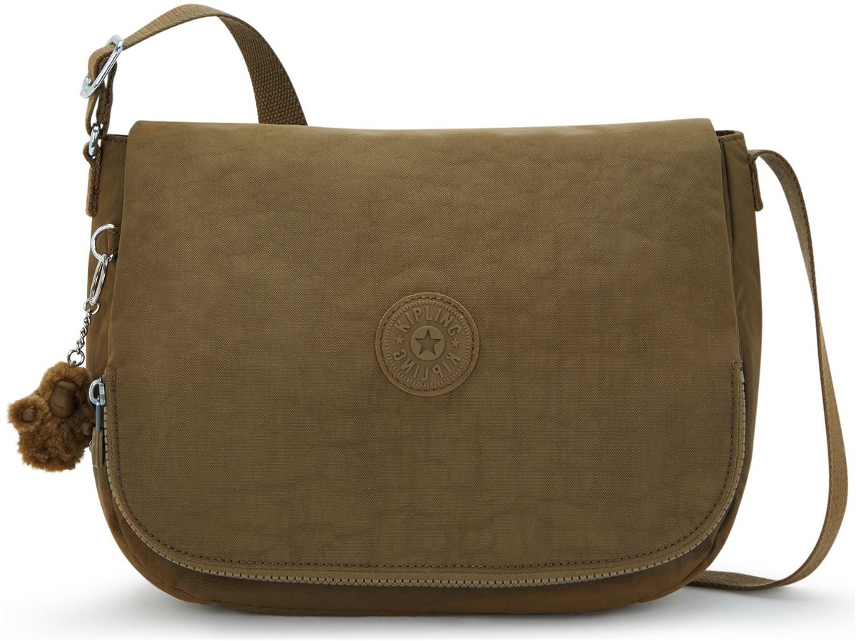 Kipling Basic Earthbeat Crossbody tas 30 cm - Dames - smooth khaki