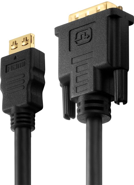 PureLink HDMI-DVI MM 0 0,5 m DVI-D Zwart