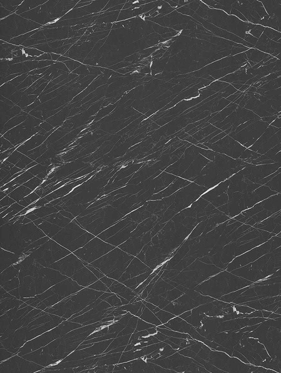 VNSTRA Wrapfolie Keuken & Interieur | Grigio Marquina Marmerlook | Zelfklevende, Krasbestendige Keukenwrap Folie | 122x100cm | Luxe Natuursteenlook | Voor Meubels, Wanden & Keukenkastjes | Easy DIY