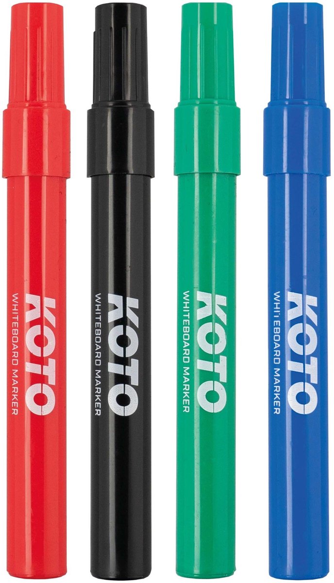 KOTO Whiteboard Marker Colors 4pcs