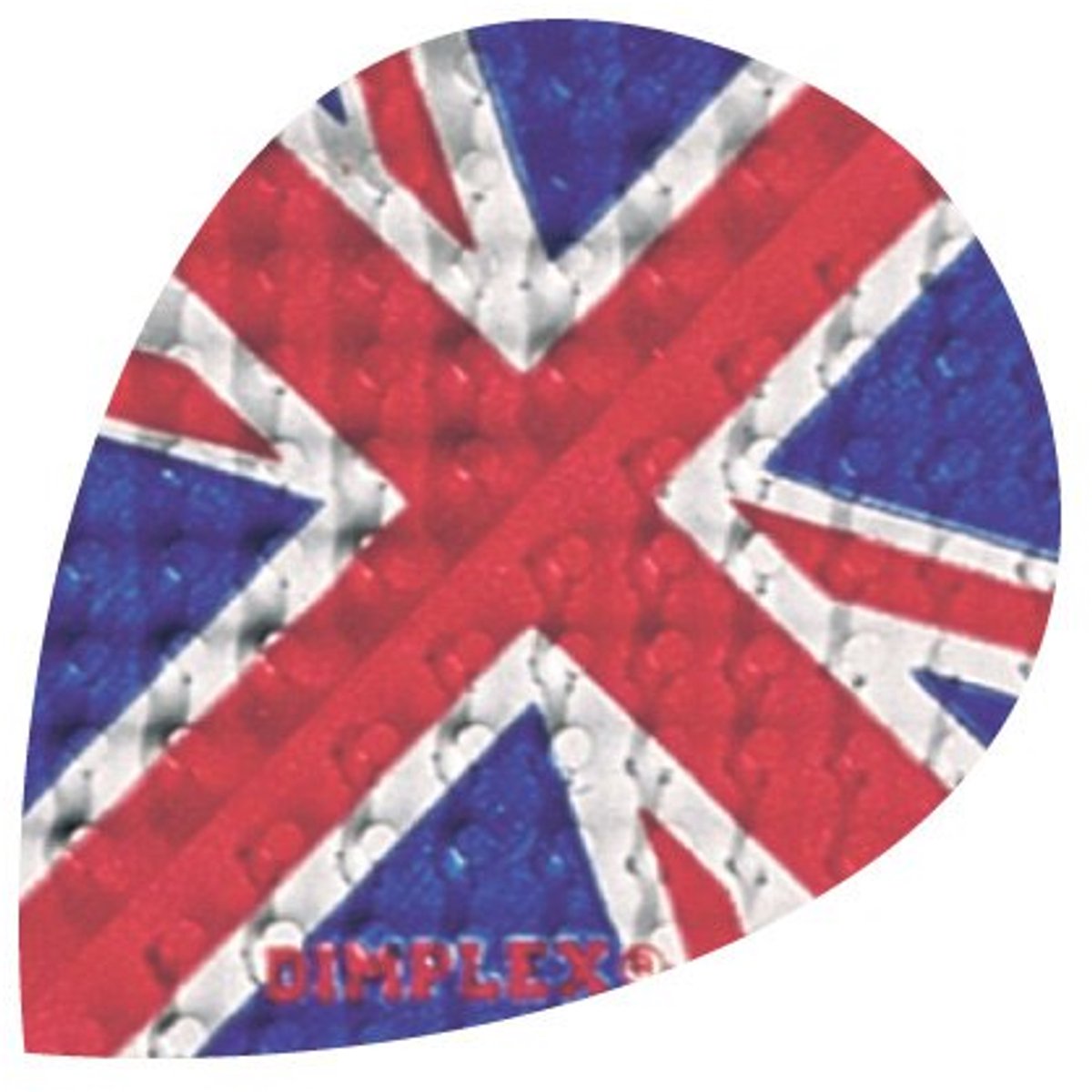 Harrows Dimplex Union Jack Pear - Dart Flights