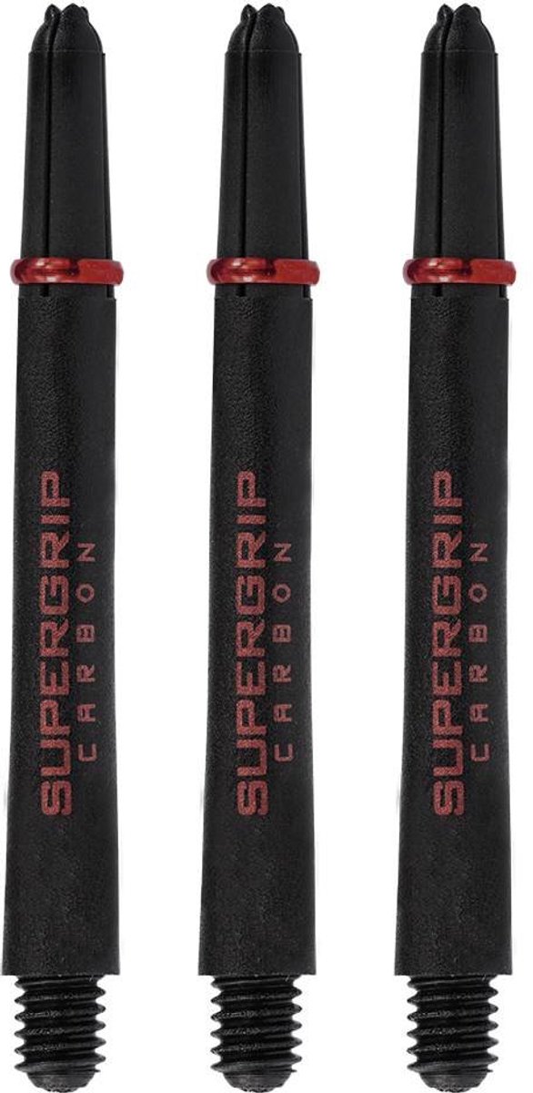 Harrows - Supergrip Carbon Short - Zwart/Rood van Harrows — afbeelding 3