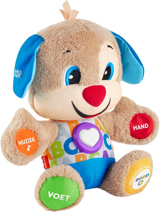 Fisher-Price Eerste Woorden Puppy – Speelgoed hondje op batterijen