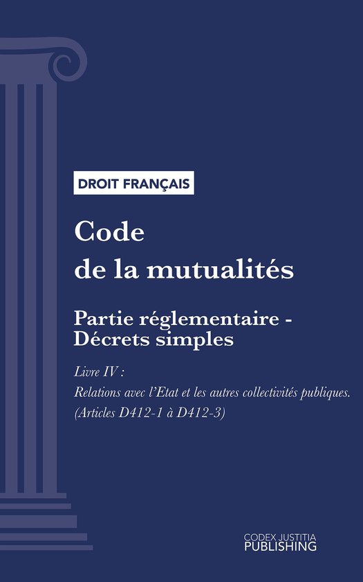 Code de la mutualité - cover