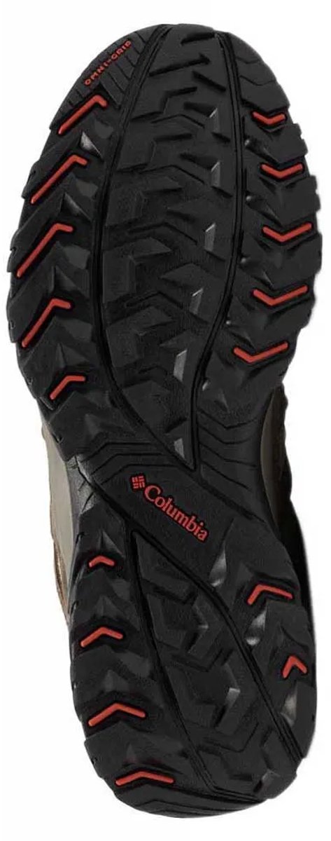 Waterdichte schoenen voor bergwandelen heren MH500 mid bruin