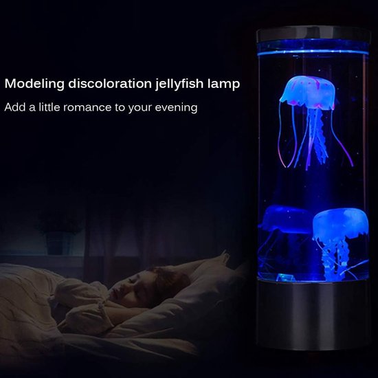 Kwal Lamp - Veranderend Kleuren LED Fantasie Lavalam - Aquarium Nachtlicht Voor Kamer Kinderen Cadeau - Sfeerlamp Decoratie van whiqutey — afbeelding 2