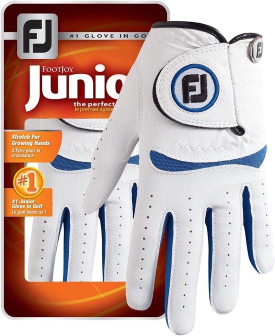 Junior handschoen - Wit/Cobalt van Merkloos — afbeelding 4