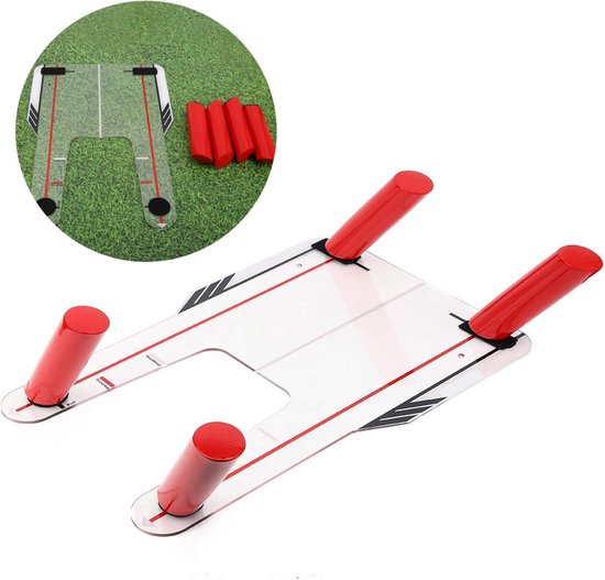 Golfsnelheidsmeter Trainingshulpmiddel - Swingtrainer met 6 Meetstaven — afbeelding 2