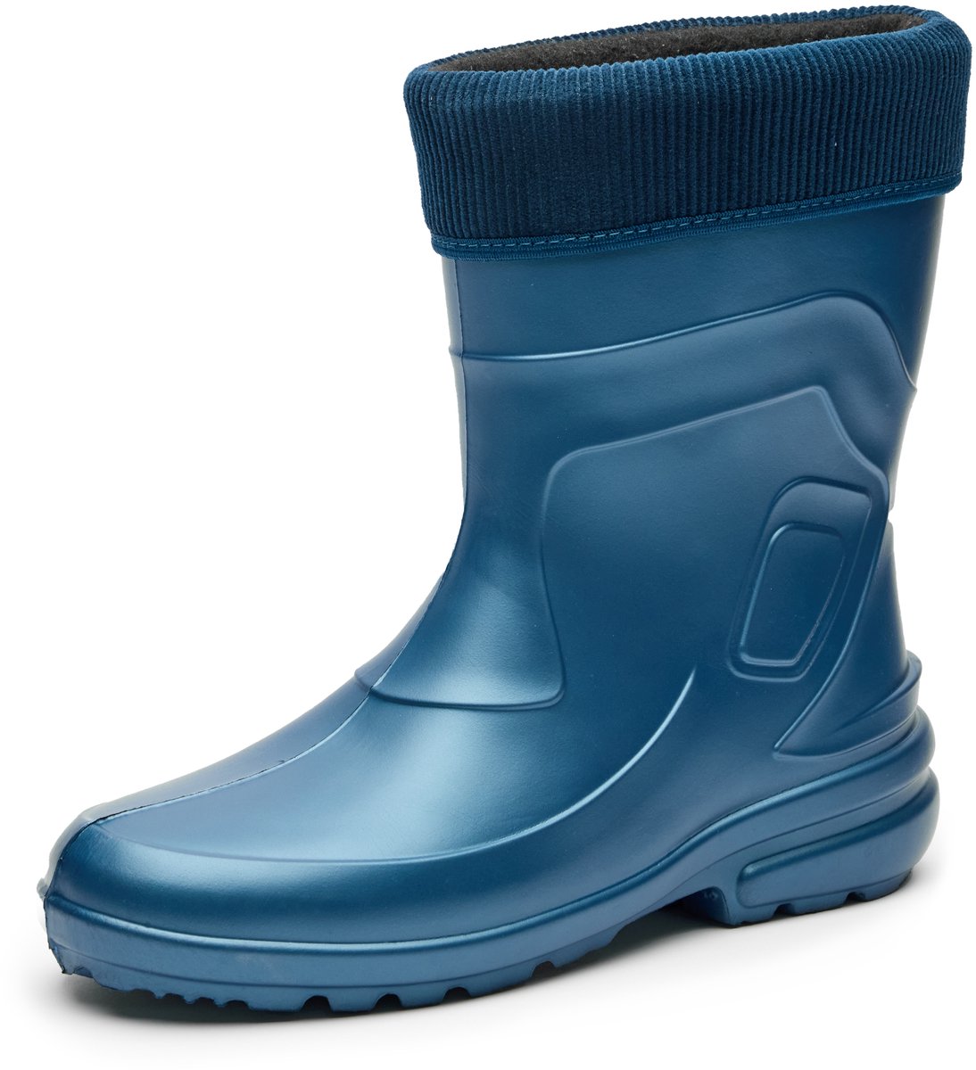 Ladeheid LA-LMG-800-Jessy Dames Regenlaarzen - Rubber - EVA - Metaalblauw/Navy - 36