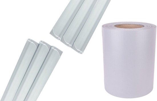 Brise Vue - PVC - 35m - 450g/m² - Vert - Insonorisé et Imperméable - Jardin