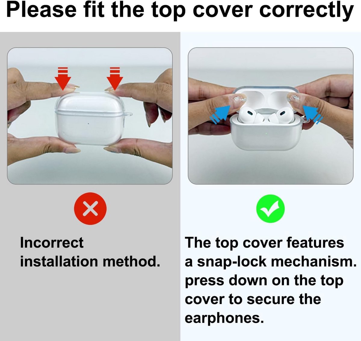 Hoesje voor AirPods Pro 3 Beschermhoes Flexibel TPU