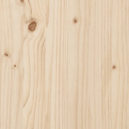 vidaXL Support d'écran 100 x 27,5 x 15 cm Bois de pin massif