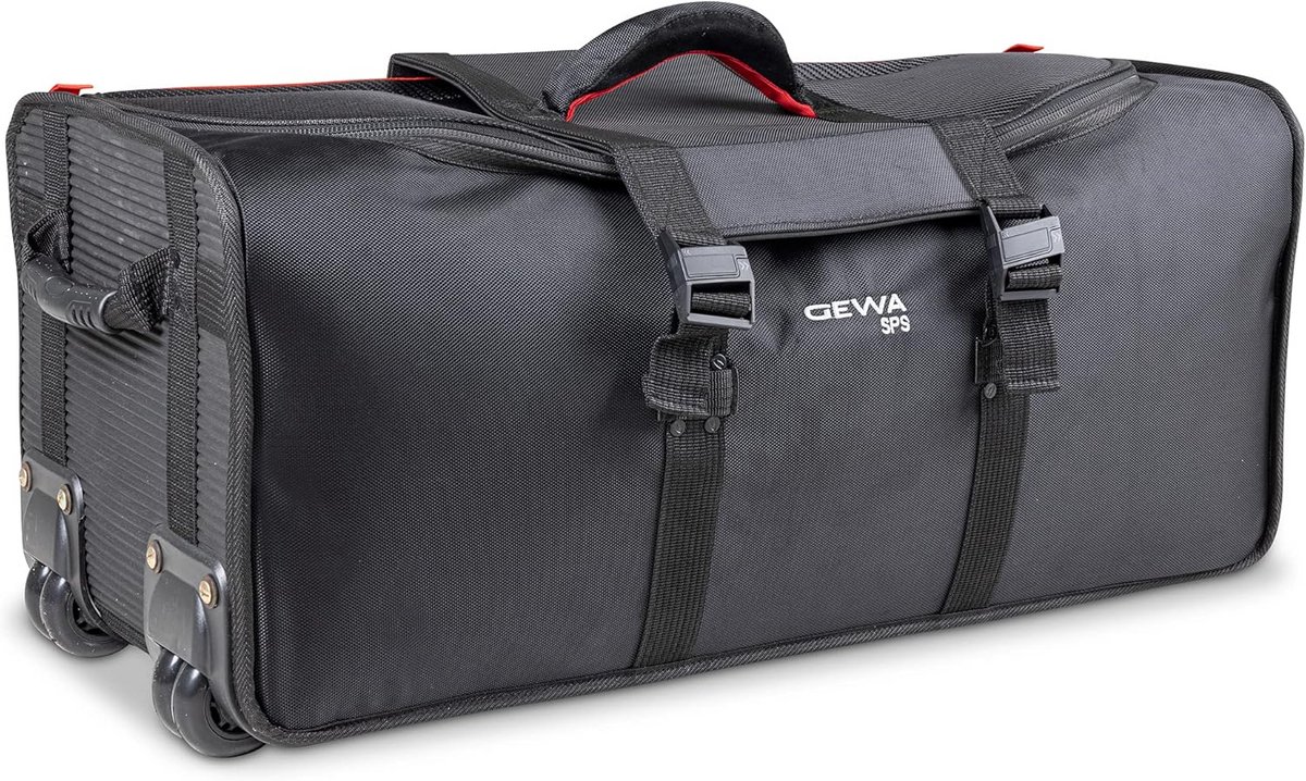 Robuuste Trolley voor Drumkoffers en Accessoires - Stevige Constructie
