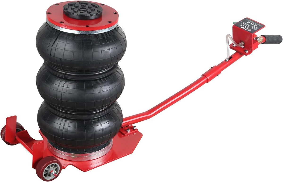 Krachtige Pneumatische Hefkrik 3 Ton Triple Bag voor Auto en SUV