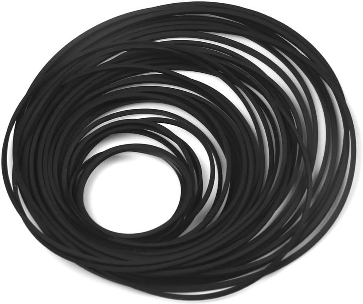 30PCS Mix Size Vierkante Cassette Tape Riem voor Recorder, Walkman en DVD Drive
