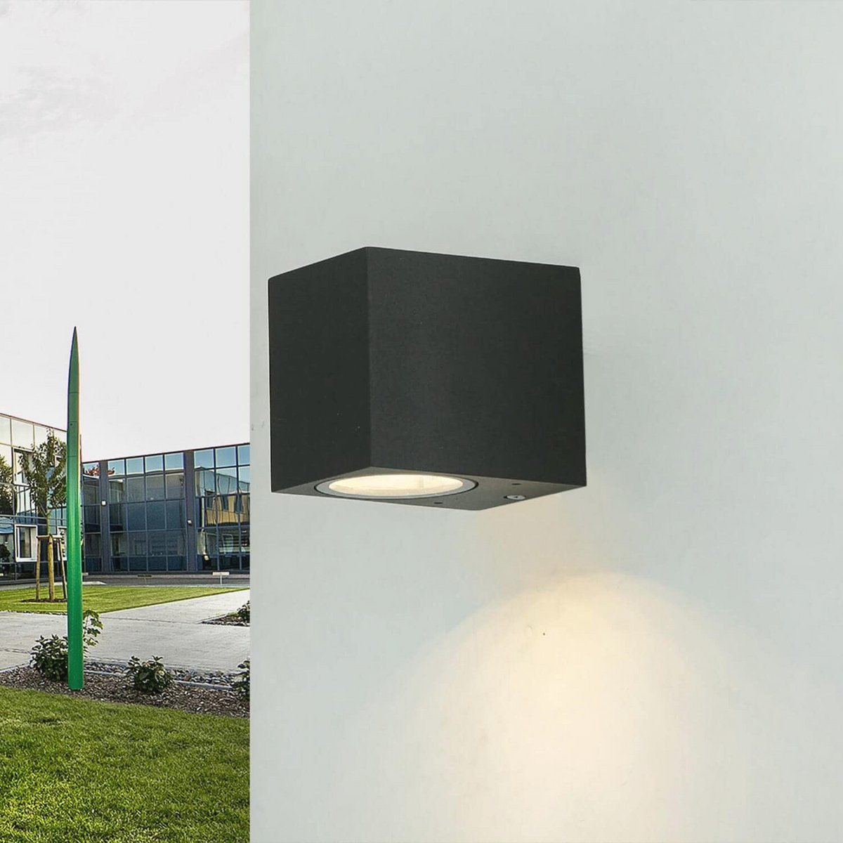 Moderne Muurspot voor Buiten, Weerbestendig en Stijlvol, perfect voor Terras en Balkon