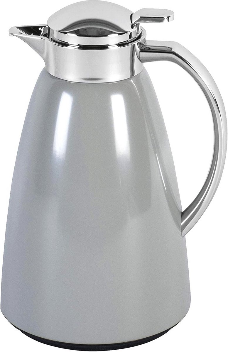 Thermosfles 1L Pastel Grijs - Vacuümkan voor Heerlijke Dranken