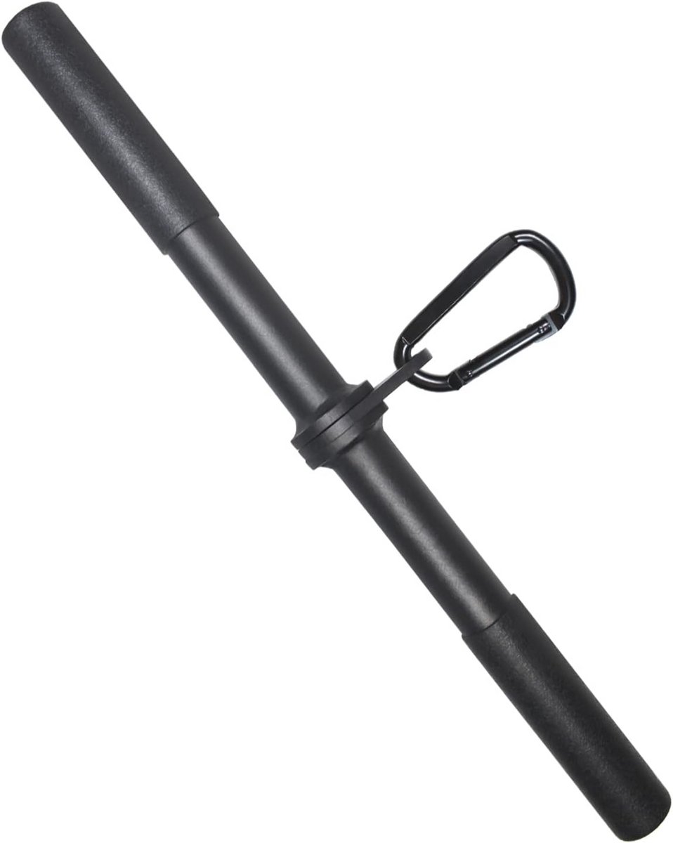 Rotating Straight Rod Cable Gym Attachments - Multi Gym Pull Down Handles