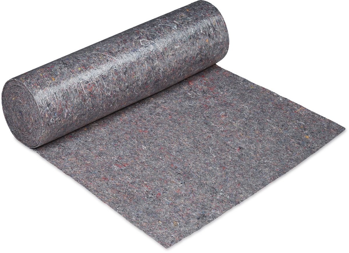 Schildersvlies - 50x1 m - 10 stuks - grijs
