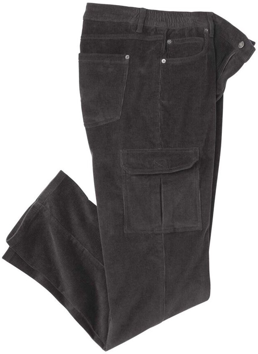 ATLAS FOR MEN - Cargobroek van corduroy - Heren - Verkrijgbaar in grote maten - W48