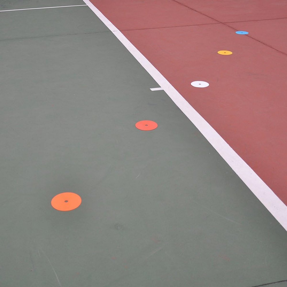 Eco Walker Flat Disc Cones Spot Markers Voetbal Basketbal Sport Speed Agility Training (Set van 10)