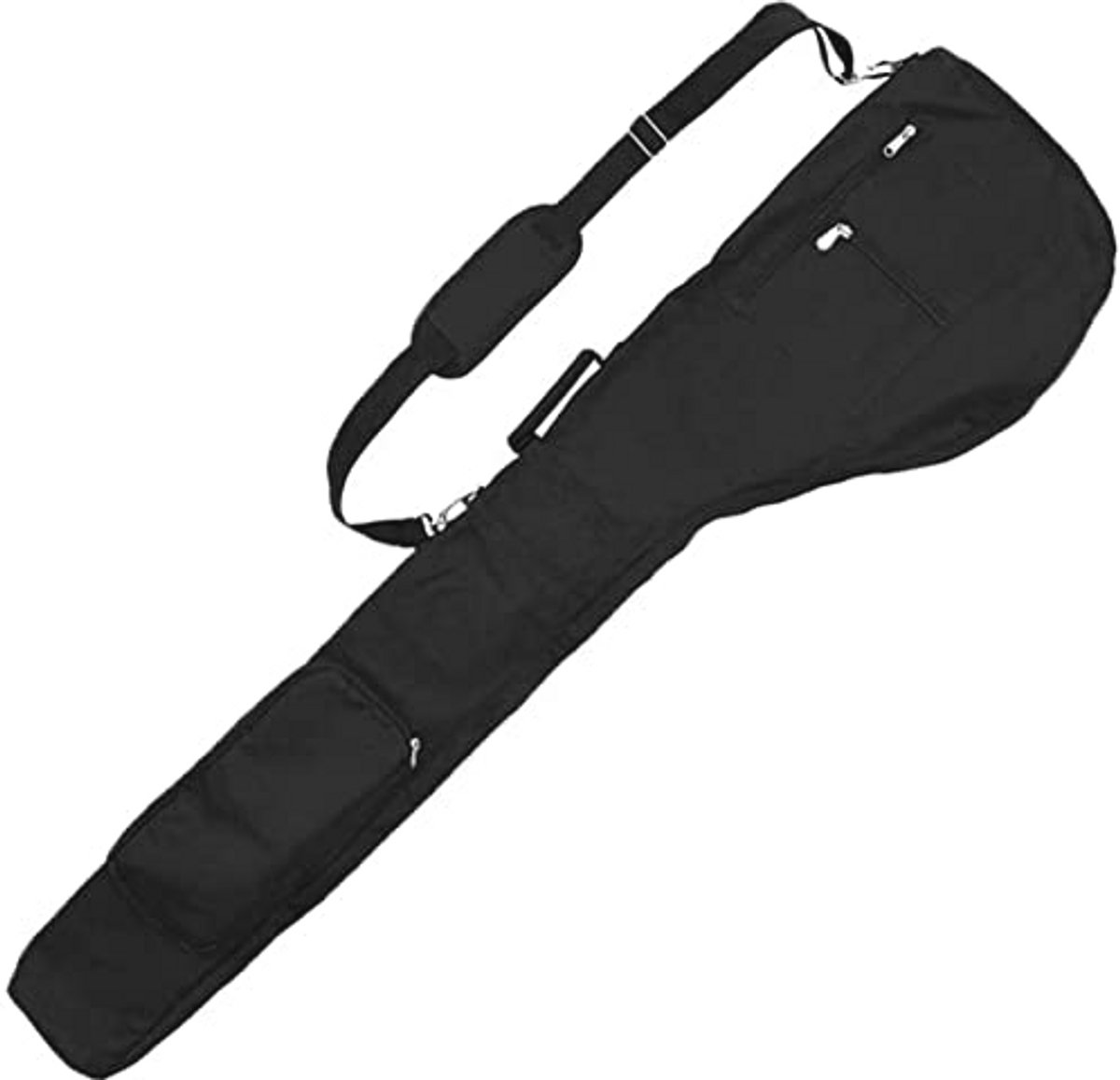 Zwarte Golf Racket Draagtas - Waterafstotende Opvouwbare Golftas