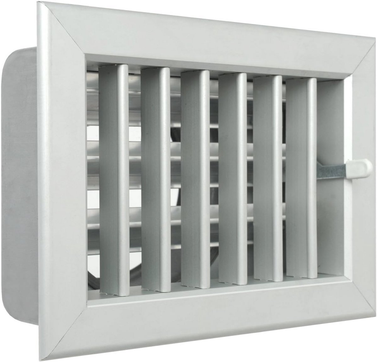 Inbouwrooster aluminium 180 x 130 mm voor open haarden en ventilatiesystemen
