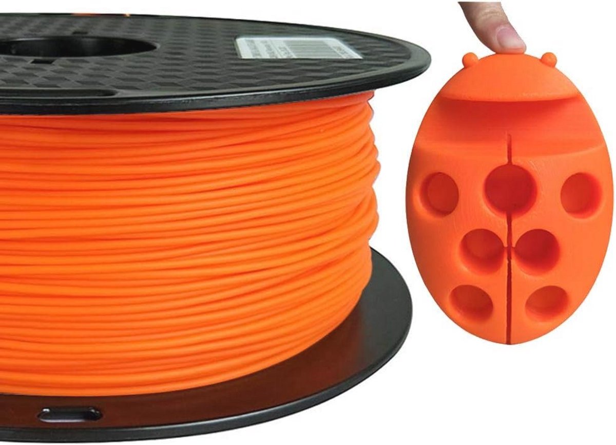 3D Printer Filament Oranje 1,75 mm - 1KG Sterke en Taai PLA MAX
