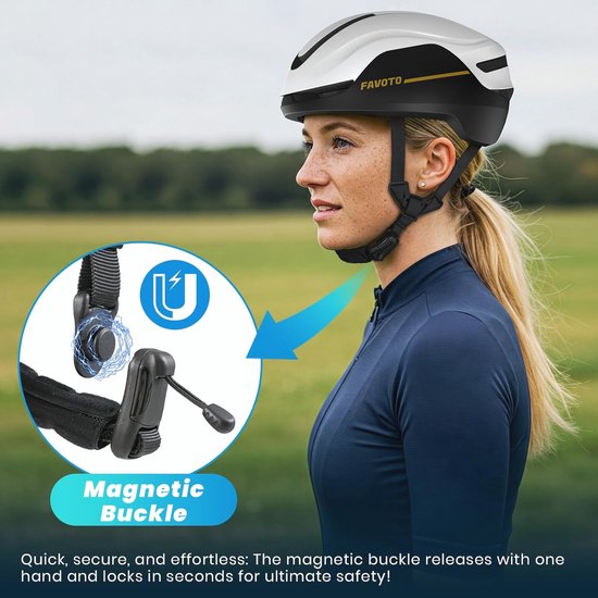 Casque Vélo Intelligent LIVALL BH60SE – Bluetooth, LED Arrière, SOS, Télécommande, Micro, 21 Aérations, étanche IPX4, Taille 55-61cm
