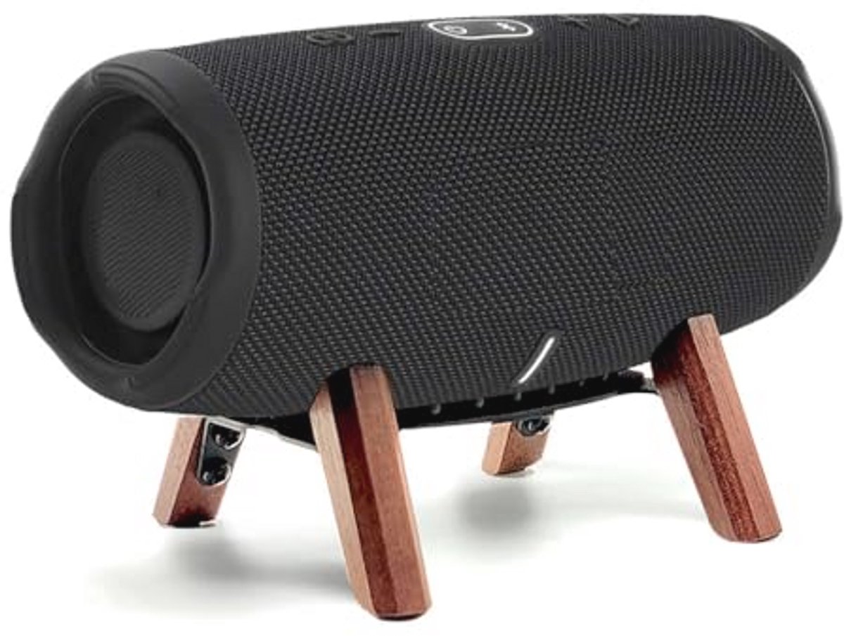 Houten Standaard voor Draagbare Bluetooth Luidsprekers - Stevige Houten Houder voor Charge 3, 4, 5, 6 en Flip 4, 5, 6