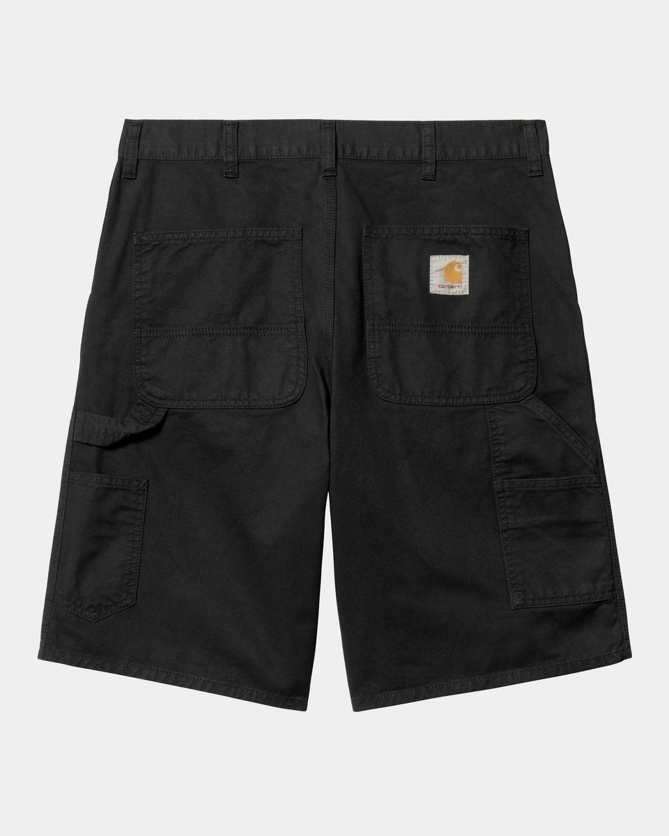 CARHARTT SINGLE KNEE SHORT Zwart