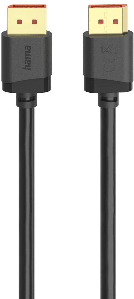 Hama 00202010, 2 m, DisplayPort, DisplayPort, Mannelijk, Mannelijk, 7680 x 4320 Pixels