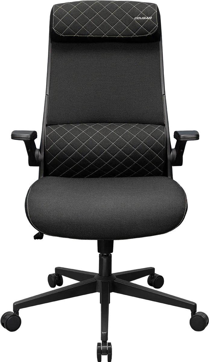 COUGAR Stryder gecontourde rugleuning, ergonomische zitting, multifunctionele stoel