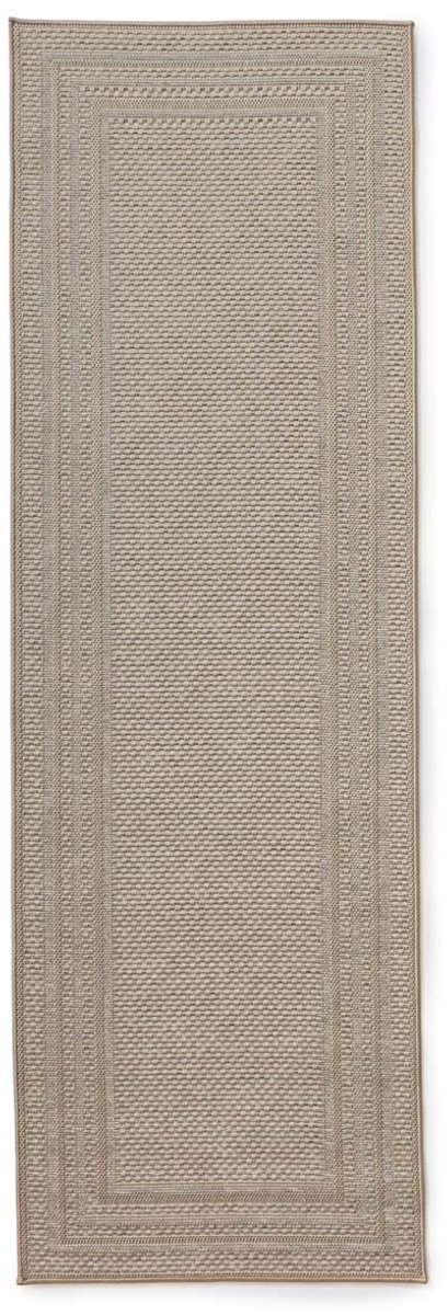 Balkonkleed - Mira Frame beige 80x250