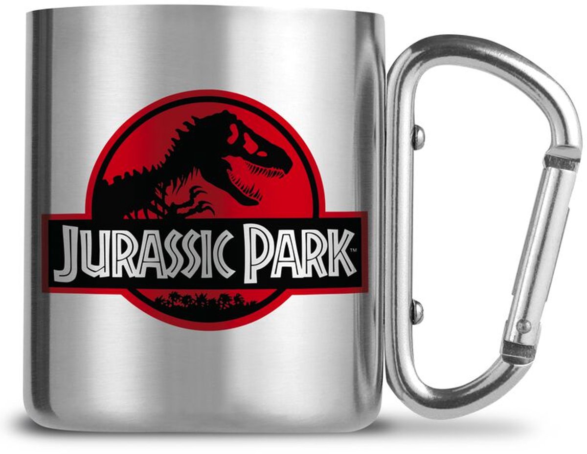 Jurassic Park Mok met karabijn Unisex Kop - zilverkleurig - Standard