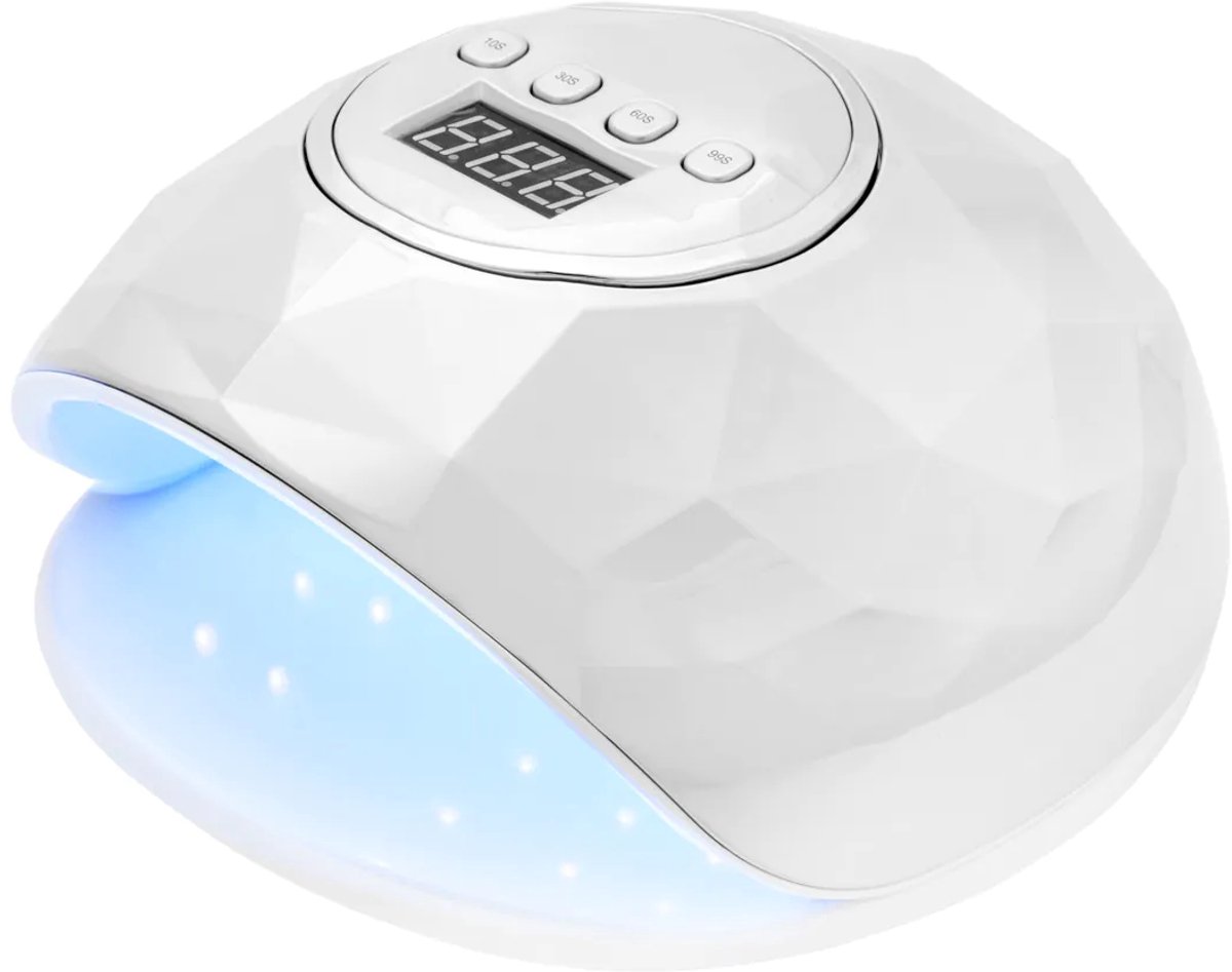 UV LED lamp Shiny zilver 86W - LED Nagellamp - Nageldroger - LED Lamp Nagels