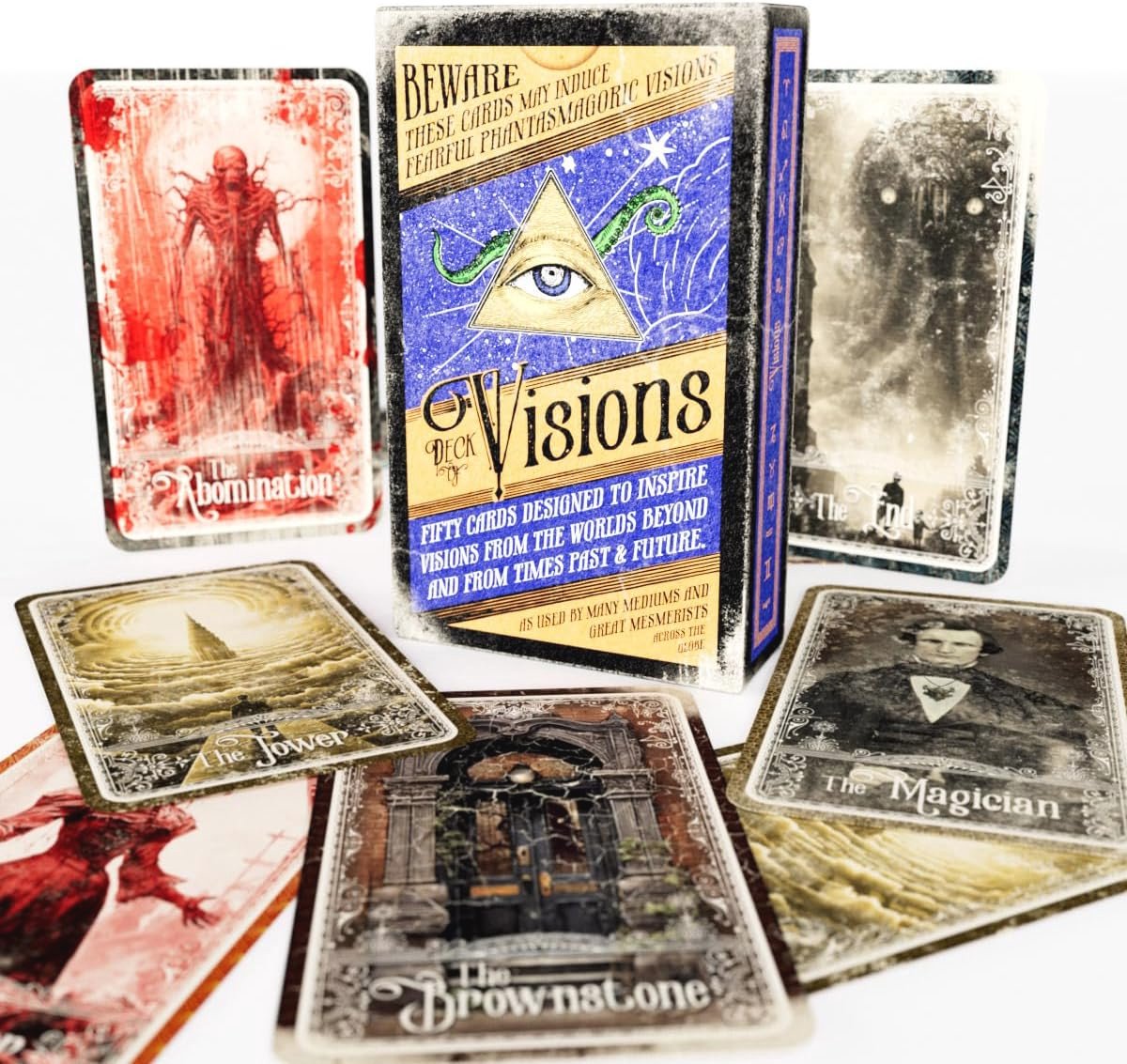 Cthulhu Geïnspireerd Tarot Deck voor Donkere Verhalen
