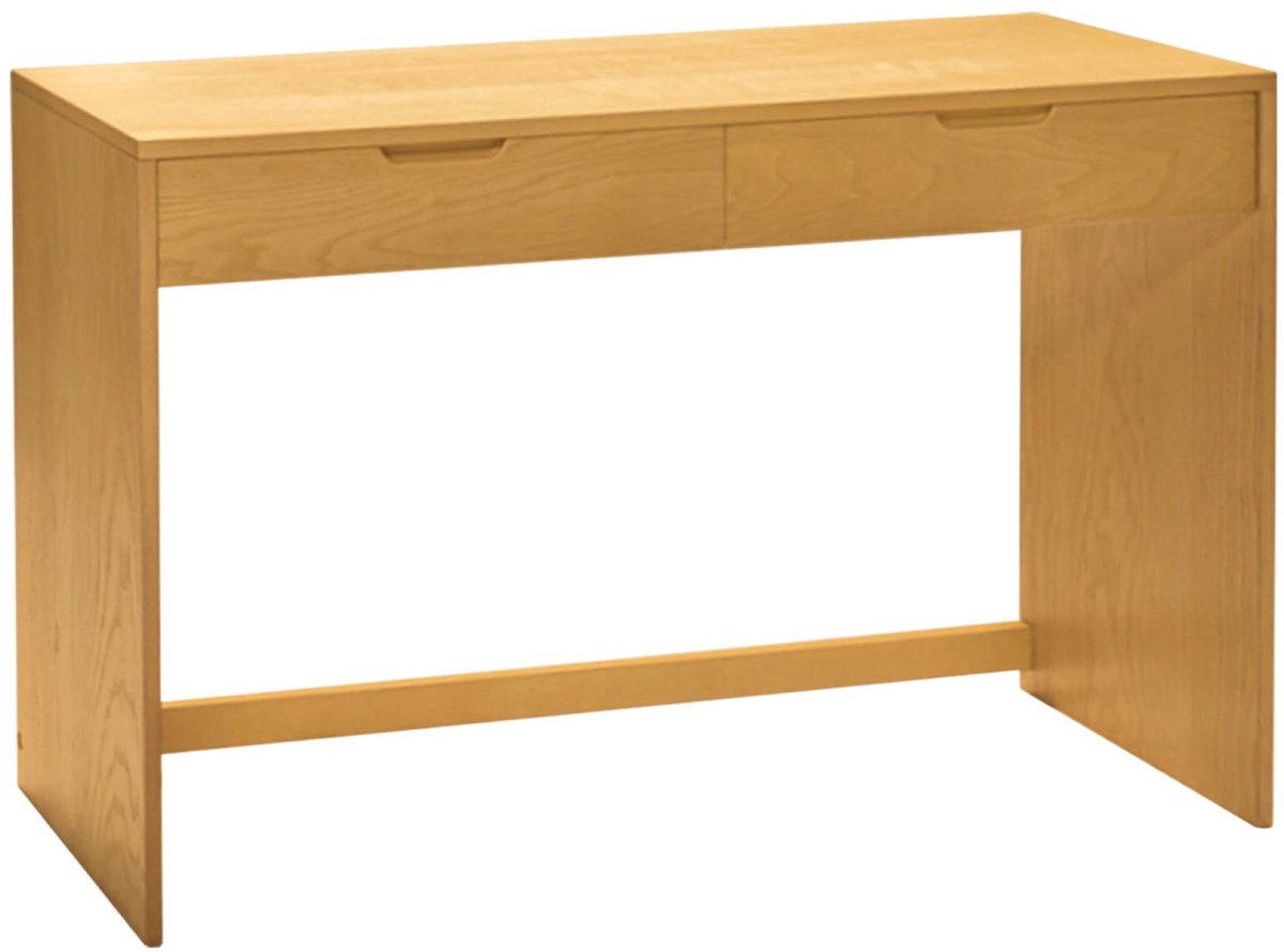 sweeek Sidetable houtdecor 2 laden 120cm - tania Naturel
