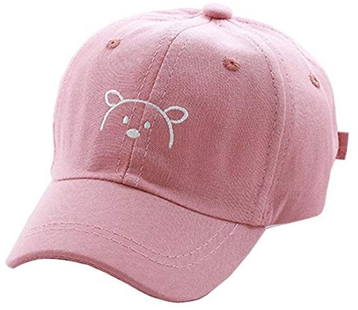 Verstelbare Zonnehoed voor Kinderen - Roze (hot pink)
