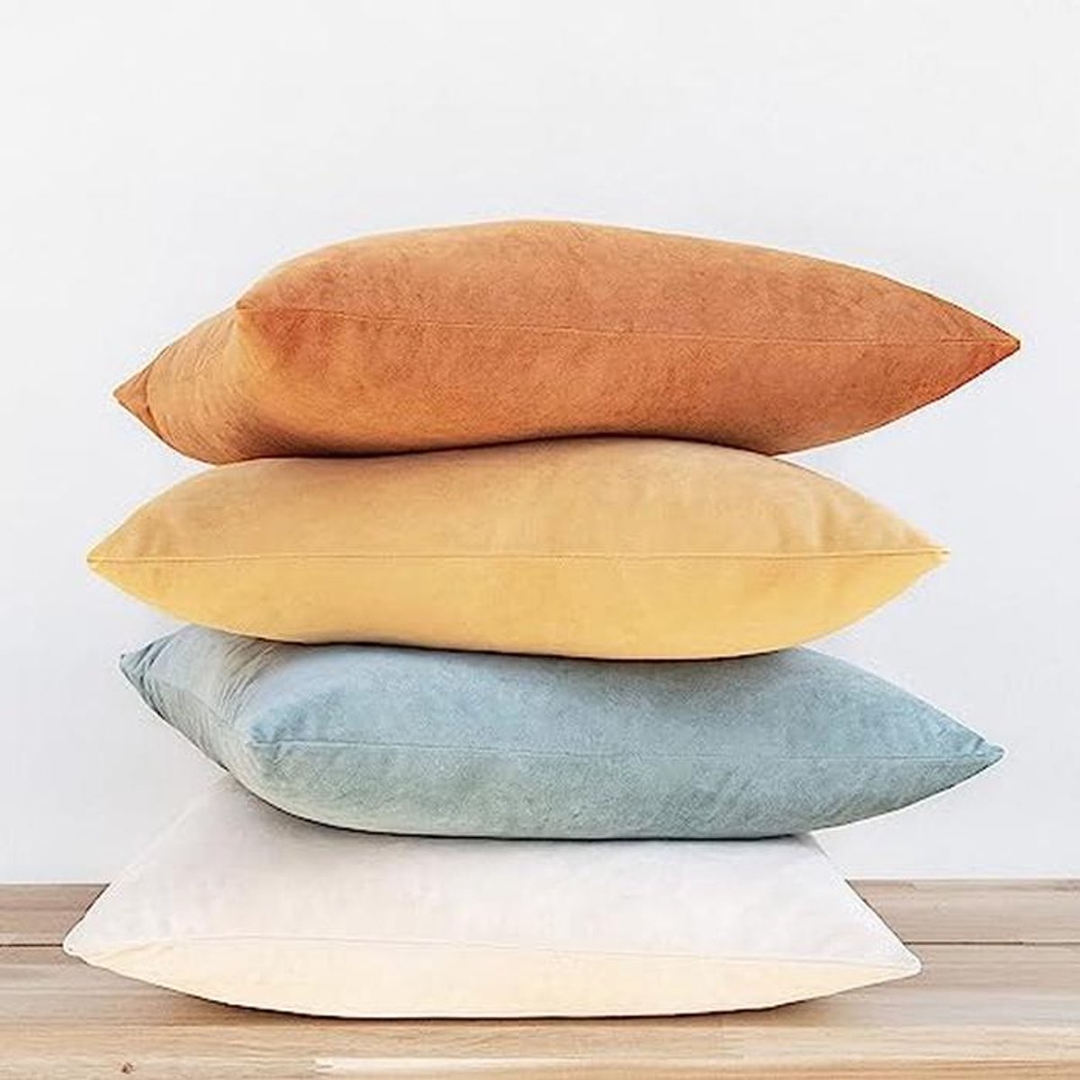 Decoratieve fluwelen kussenhoezen set van 4 - Moderne dubbelzijdige ontwerpen voor huisdecoratie