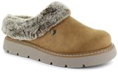 Skechers KEEPSAKES LITE - COZY BLEND Dames Sloffen - Chestnut