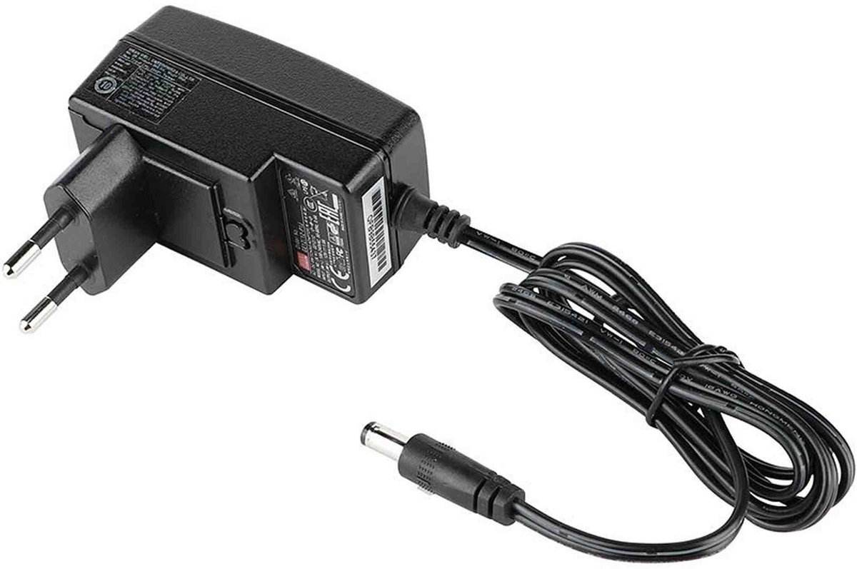 Crumar MJ-PS03 voeding – 12V 1000mA, center positief
