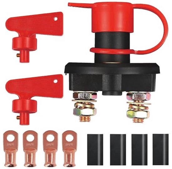 6V 12V 24V Battery Disconnect Switch Power Cut Off Positive