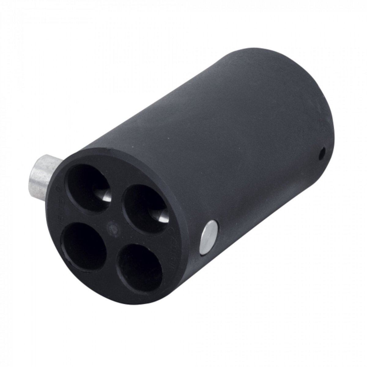 Wentex 4-Weg Vervangende Connector Ø 45,7 mm Zwart