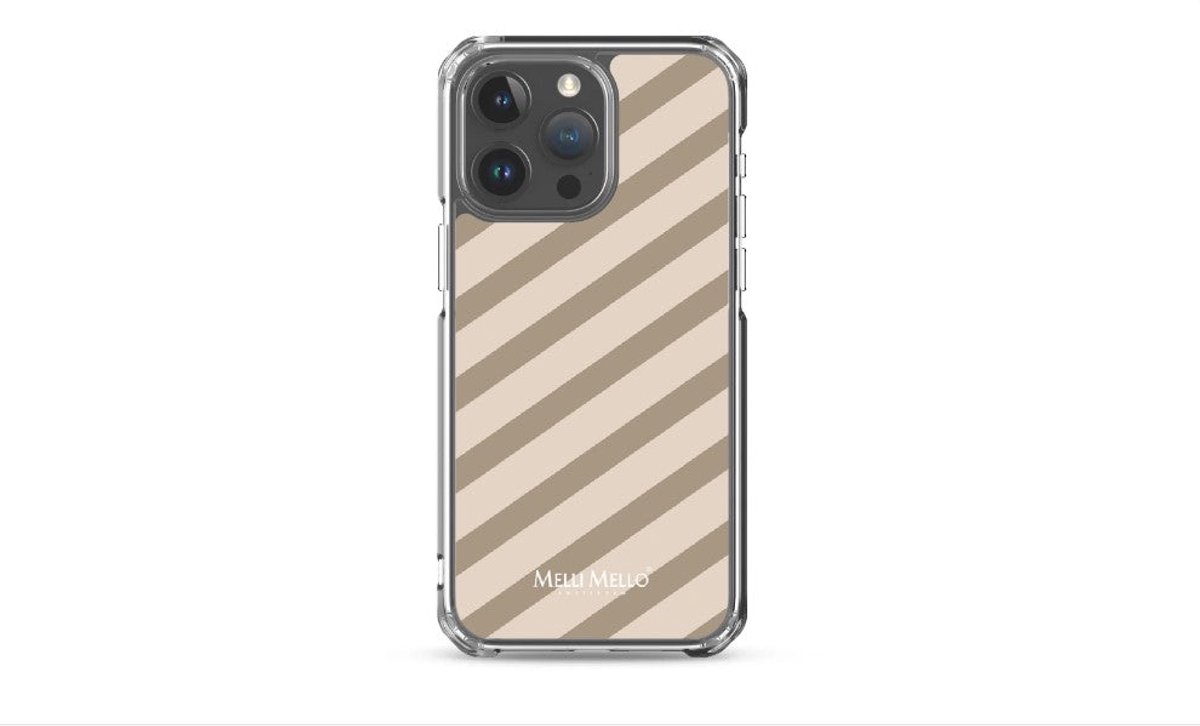 Melli Mello Telefoonhoesje Sand Stripe (Soft case) - Apple iPhone 15 Pro Max