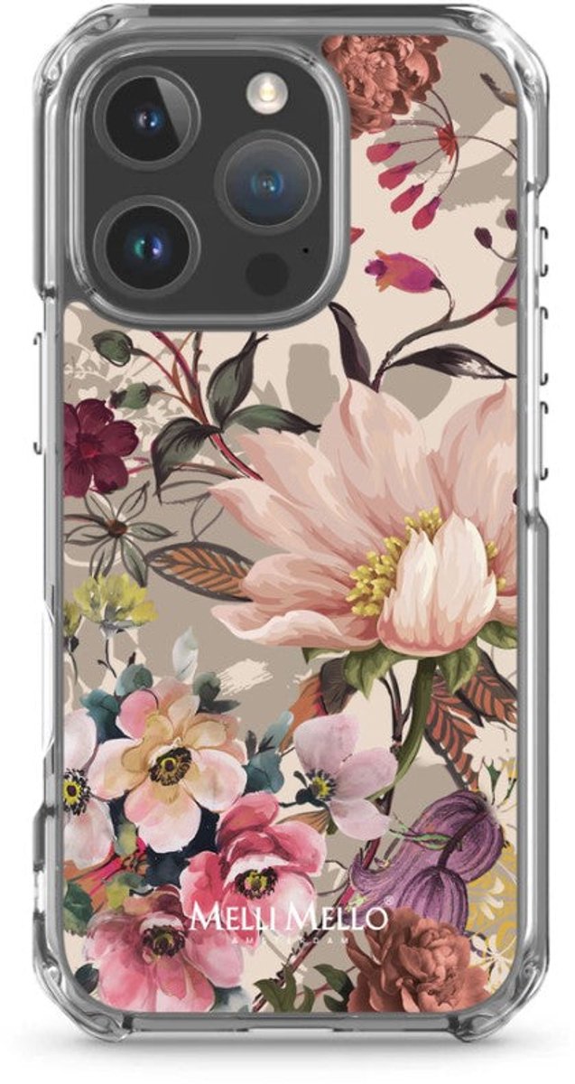 Melli Mello Telefoonhoesje Vintage Palm (Soft case) - Apple iPhone 16 Pro